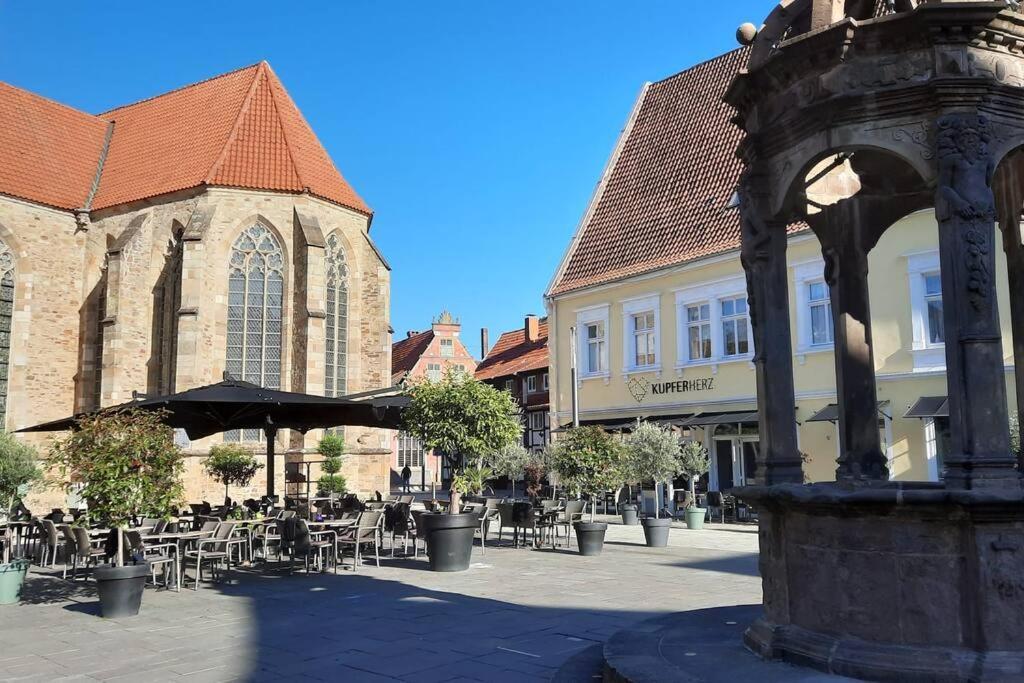 'Bright 1' Innenstadtlage, Ruhige, Schoene, Helle 3Zkb Wlan Herford Dış mekan fotoğraf